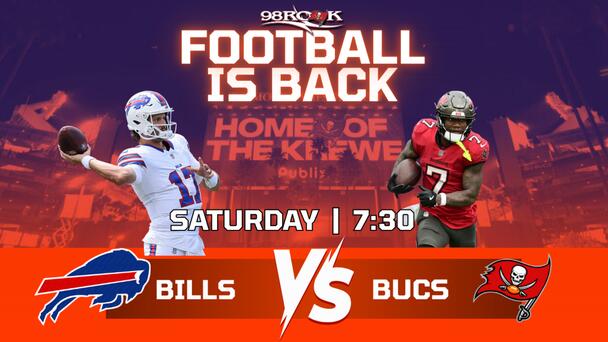 BUCS VS BILLS | HEAR IT LIVE HERE