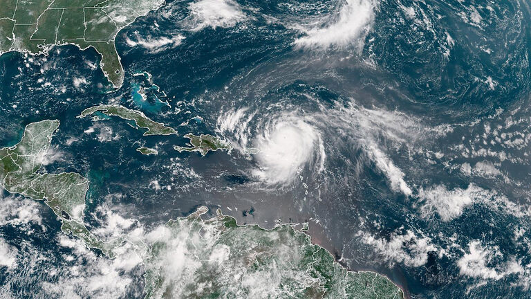 National Hurricane Center Monitors Hurricane Erin
