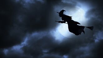 Watch: Witch Filmed Flying Over French City?