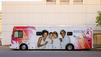 Baptist MD Anderson Cancer Center’s Buddy Bus is coming to Sista Strut!