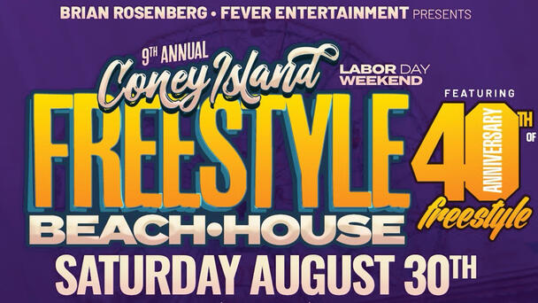 9th Annual Freestyle Beach House At Coney Island Amphitheater - GET UR TIX NOW!