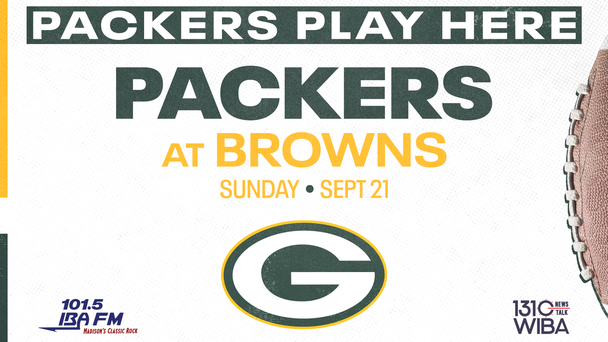 Your Home for Every Game!  Hear Packers Right Here!