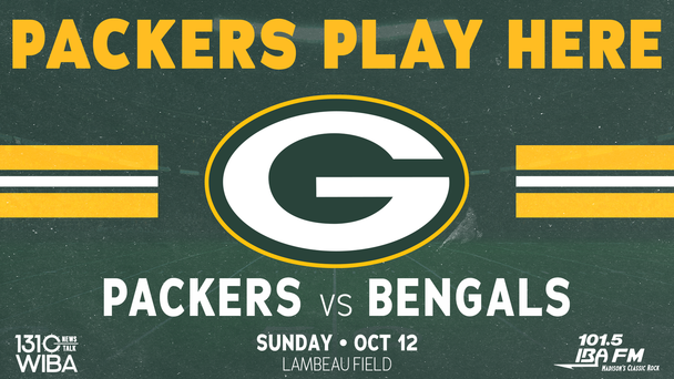 Your Home for Every Game!  Hear Packers Right Here!