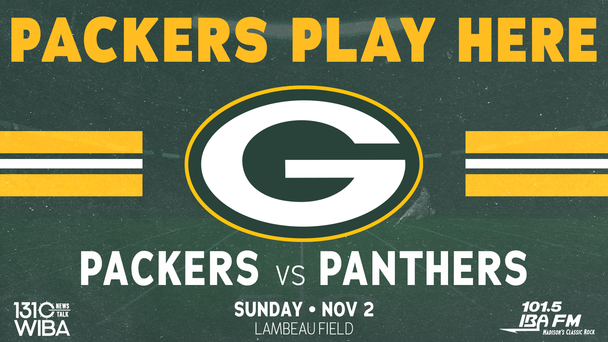 Your Home for Every Game!  Hear Packers Right Here!