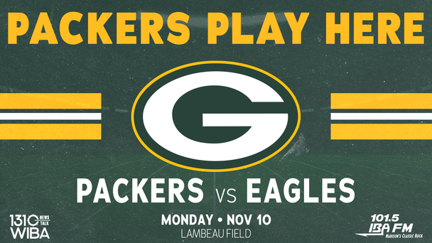 Your Home for Every Game!  Hear Packers Right Here!