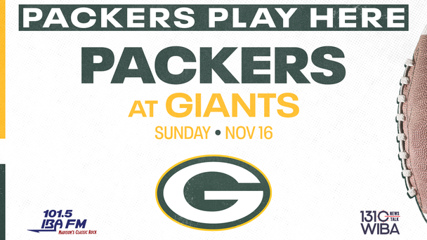 Your Home for Every Game!  Hear Packers Right Here!