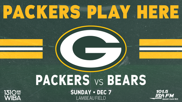 Your Home for Every Game!  Hear Packers Right Here!
