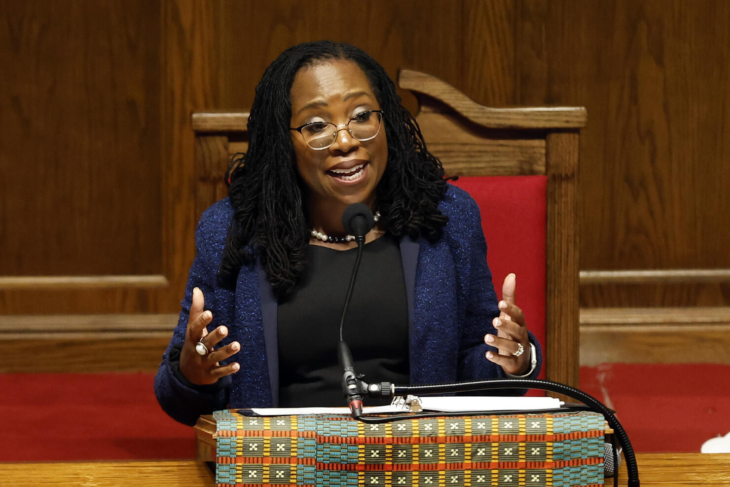 Supreme Court Justice Ketanji Brown Jackson Speaks At The 60th Commemoration Of The 16th Street Baptist Church Bombing In Birmingham, Alabama