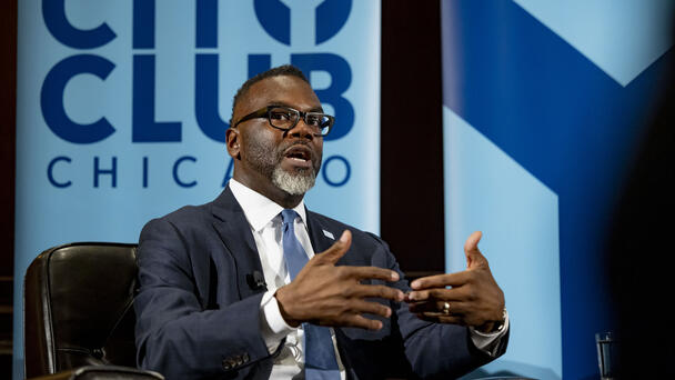 Chicago Mayor Brandon Johnson Blasts Trump’s Threat To Send National Guard