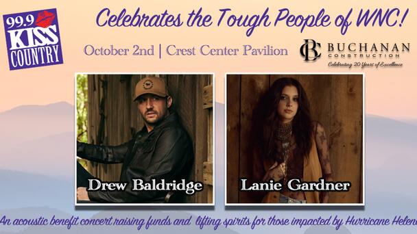 99.9 Kiss Country Celebrates the Tough People of WNC!