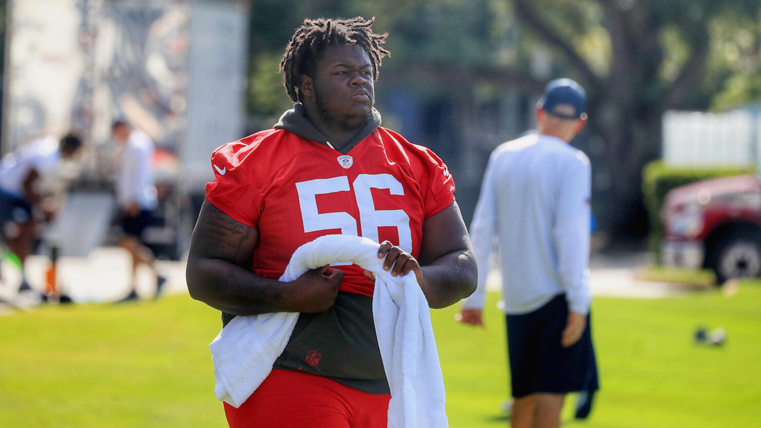 NFL: AUG 07 Tennessee Titans - Tampa Bay Buccaneers Joint Training Camp