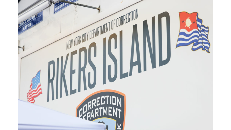 New York Gubernatorial Candidate Lee Zeldin Campaigns Outside Rikers Island