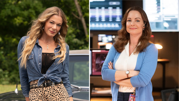 LeAnn Rimes, Kimberly Williams-Paisley Post New Look At Fiery Upcoming Show