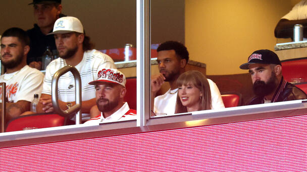 Taylor Swift, Travis Kelce Make First Appearance After Engagement