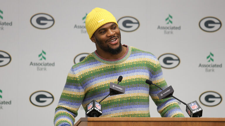 The Green Bay Packers Introduce Micah Parsons