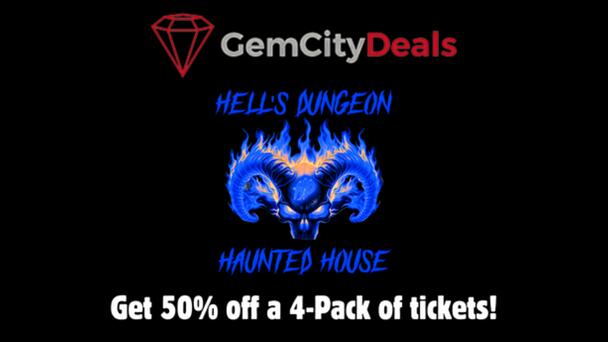 Gem City Deals: Hell's Dungeon - Get 50% off a 4-pack of tickets!