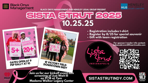 Register for Sista Strut Indianapolis 2025 October 25th