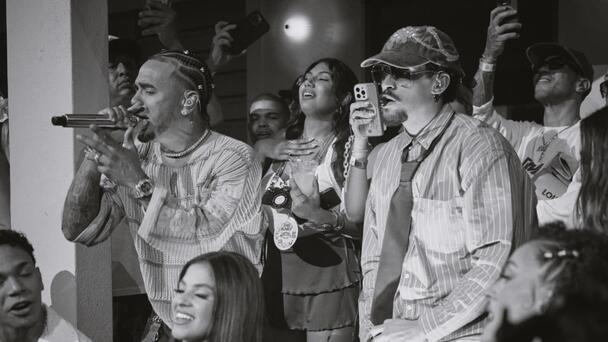 Ozuna Surprises Fans By Performing At Bad Bunny's Residency In Puerto Rico