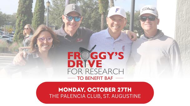 5th Annual Froggy's Drive For Research Golf Tournament To Benefit BAF