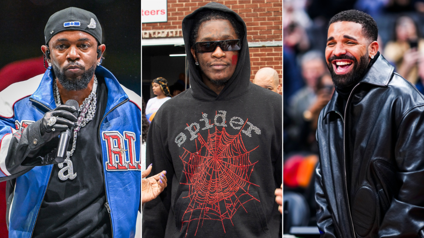 Kendrick Lamar, Young Thug & Drake