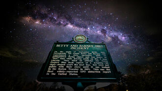 Betty & Barney Hill Roadside Marker