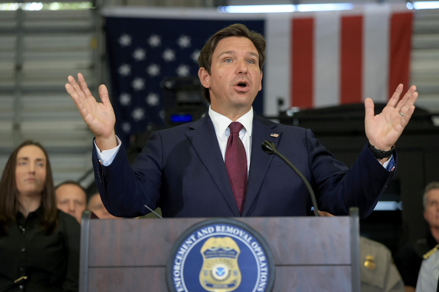 Governor DeSantis And ICE Announce Largest Joint Immigration Enforcement Operation In Florida History