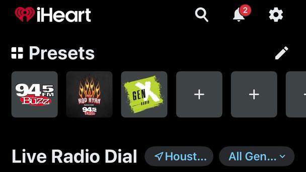 Set Us as Your Presets in iHeartRadio!