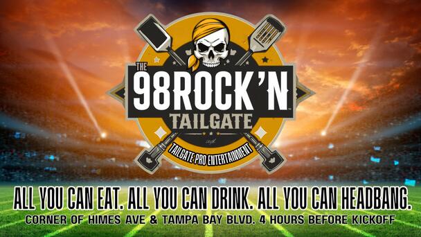 The 98ROCK'N Tailgate is back for our Tampa Bay Buccaneers Season!