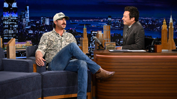 Watch Riley Green Hilariously Show Jimmy Fallon How To Use A Duck Call