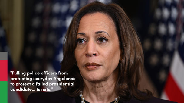 LAPD Withdraws Kamala Harris' Security Detail Amid Backlash