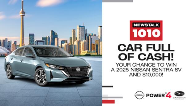 NEWSTALK 1010'S CAR FULL OF CASH