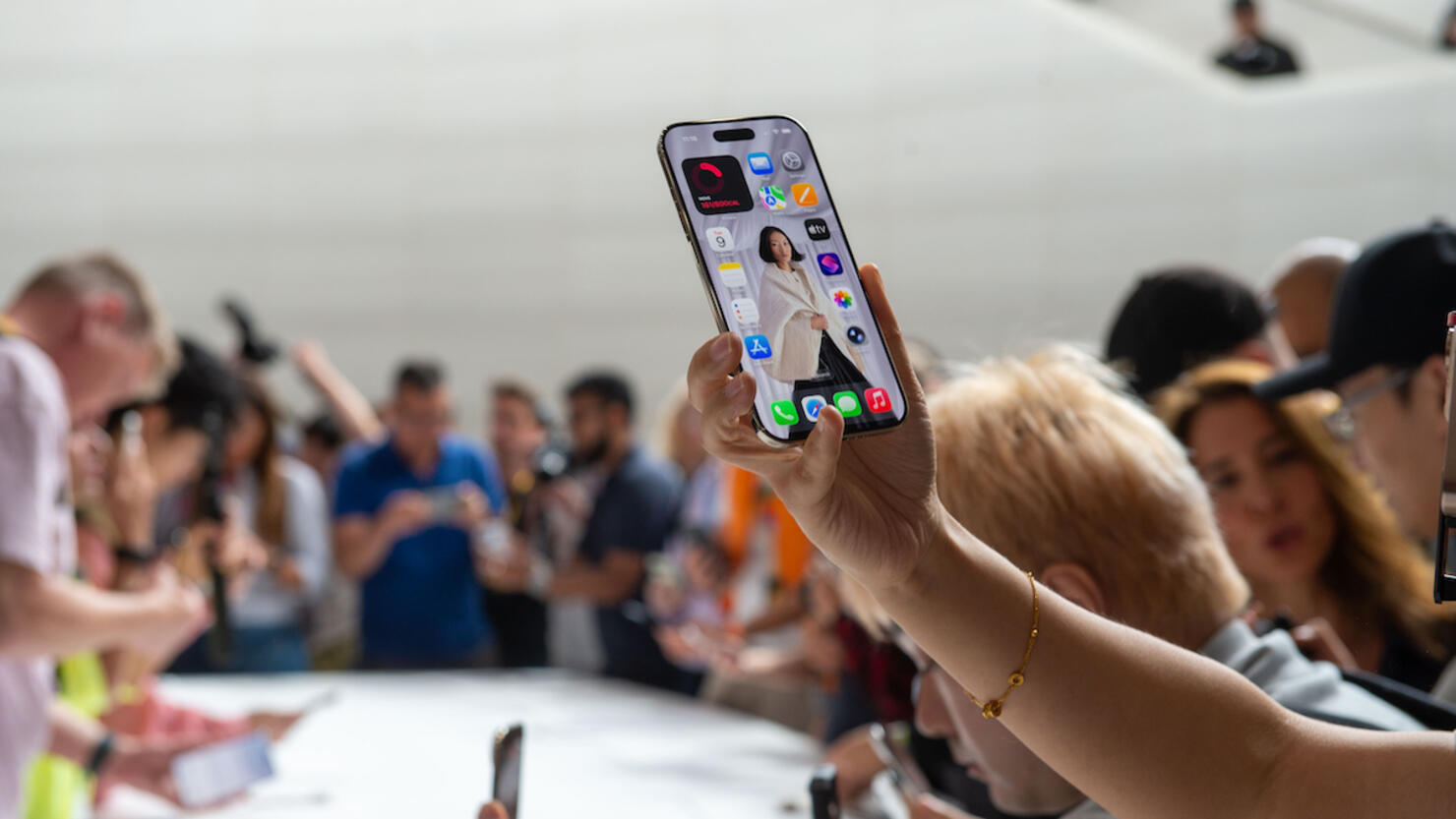 Apple news event