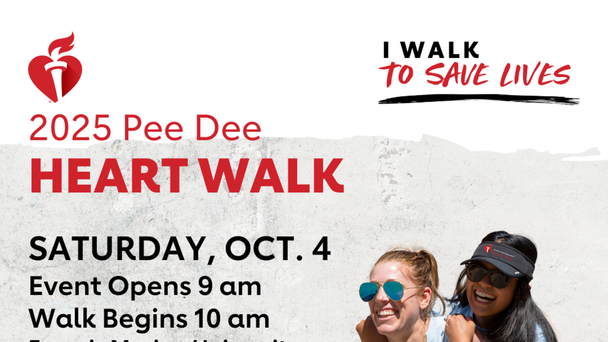 2025 Pee Dee Heart Walk - October 4th, 2025