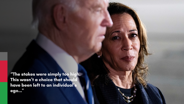 'It Was Recklessness': Harris Speaks Out About Biden's Reelection Bid