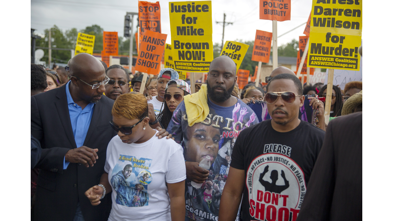 Rally Held in Ferguson Over Police Killing Of Michael Brown