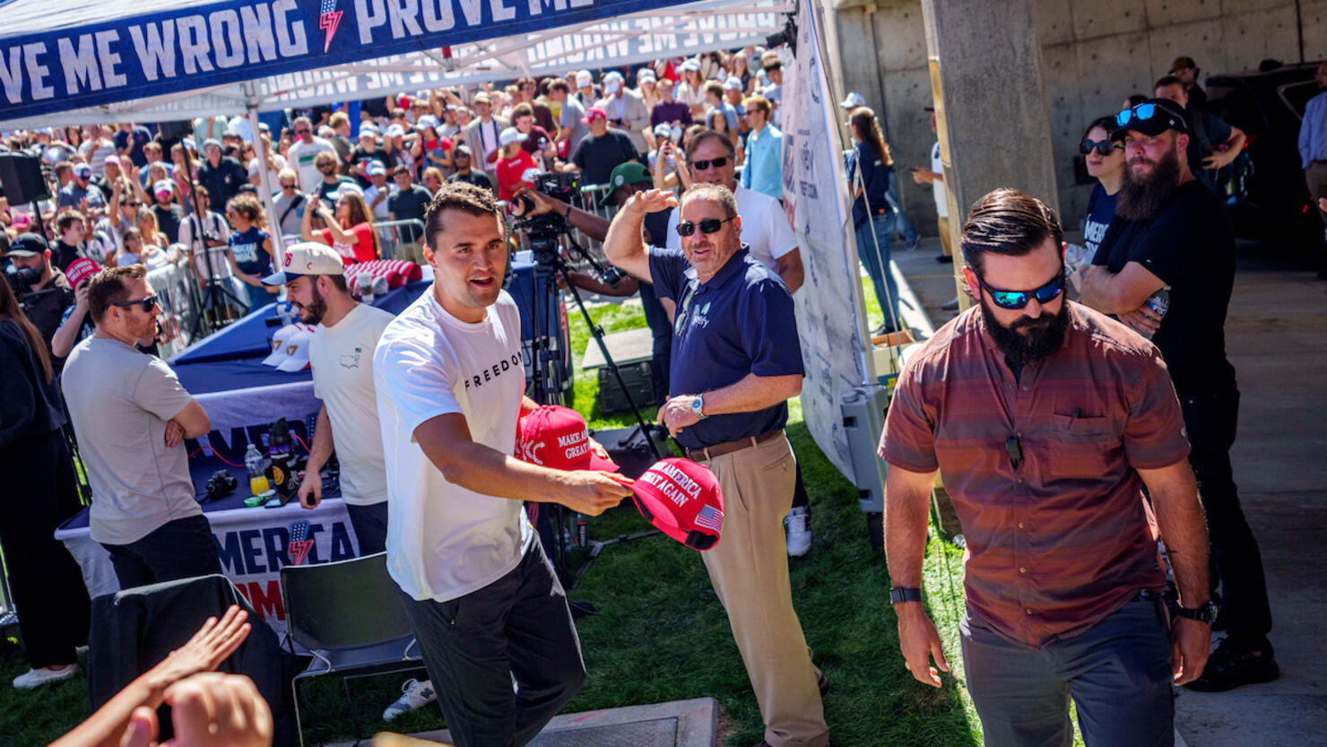 Political Activist Charlie Kirk Shot Dead At Utah Valley University