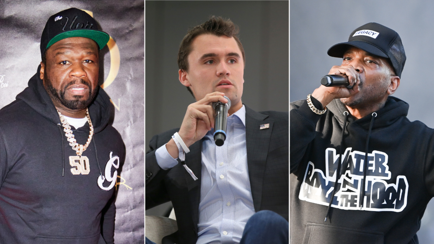 50 Cent, Charlie Kirk & Styles P
