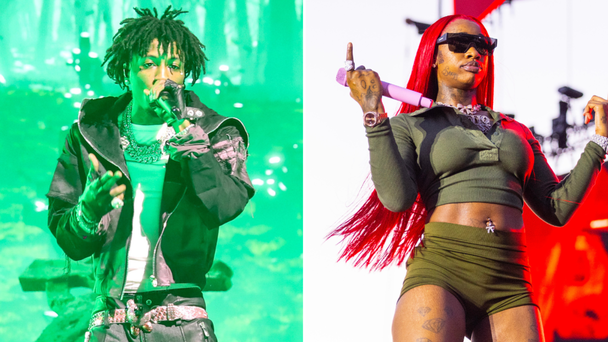 NBA YoungBoy Brings Out Sexyy Red During Tour Stop In Los Angeles