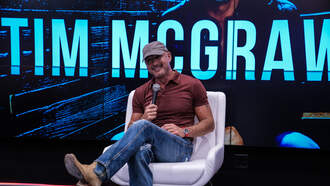 Tim McGraw Shares iHeartFestival Memories, & Faith Loves His Bald Head