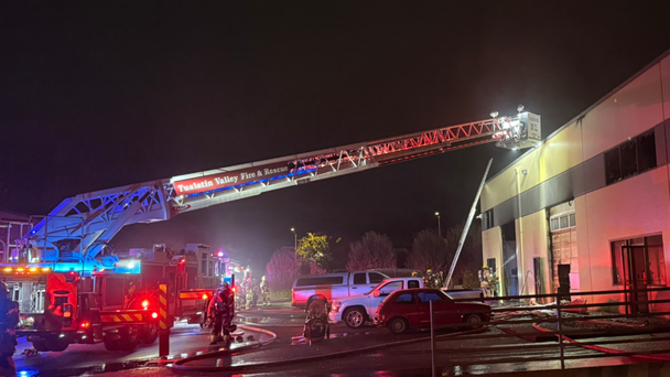 Lithium Batteries Cause Commercial Fire