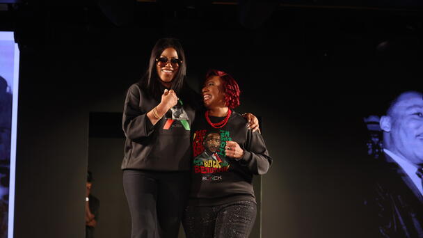 Daughters of MLK & Malcolm X Walk Actively Black NYFW Show
