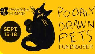 Pasadena Humane's 'Poorly Drawn Pets' Fundraiser Supports Animals