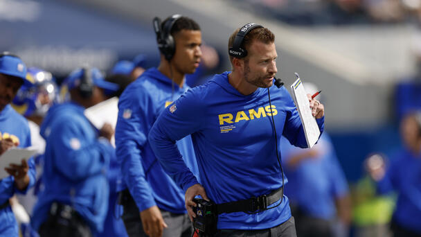 Sean McVay Injured During Rams' Week 2 Win