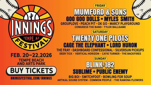 KRQ Has Your 3-Day Passes To Innings Festival 2026!