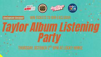 Taylor Album Listening Party Sweepstakes (Social Media Version)