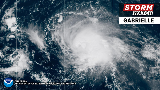 Gabrielle Expected To Become 2nd Atlantic Hurricane