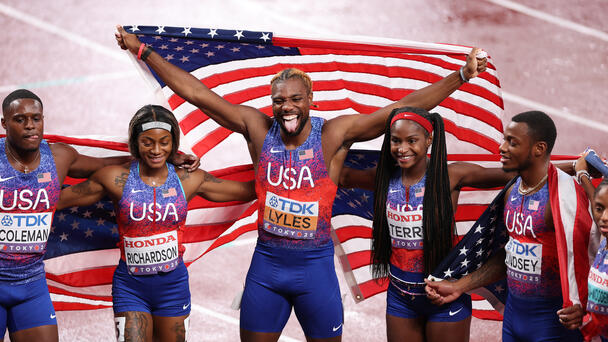 U.S. Breaks Gold Medal Record At World Track & Field Championships