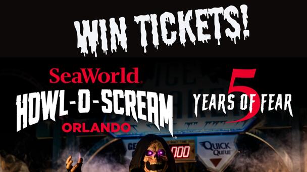LITE ROCK 99.3 wants you to feel the fear at SeaWorld's HOWL-O-SCREAM!
