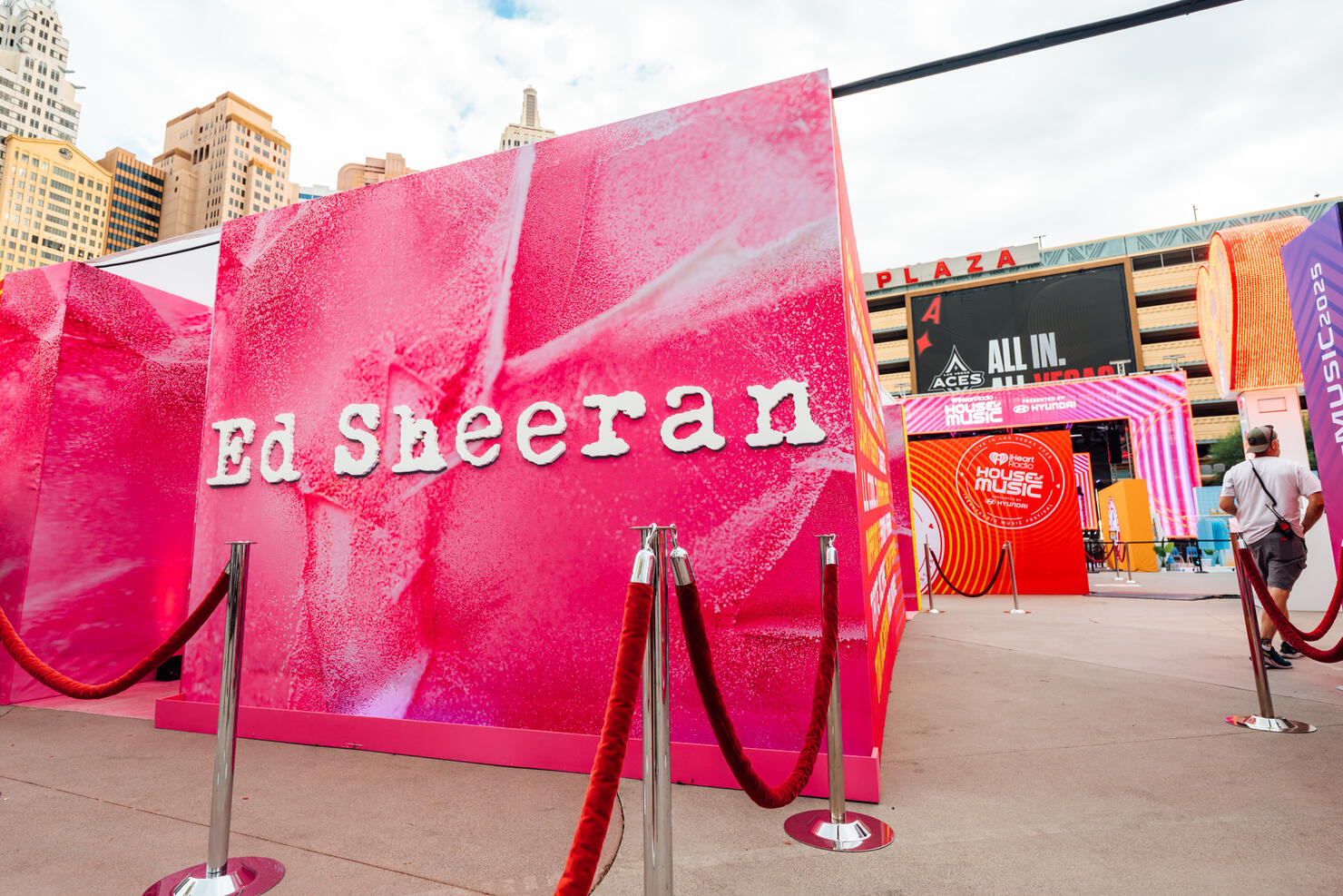 iHeartRadio Music Festival 2025, iHeartRadio, T-Mobile Arena,
Las Vegas, Nevada, Ed Sheeran, Jordan Hefler,
Events, House of Music