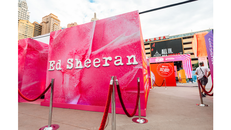 iHeartRadio Music Festival 2025, iHeartRadio, T-Mobile Arena,
Las Vegas, Nevada, Ed Sheeran, Jordan Hefler,
Events, House of Music